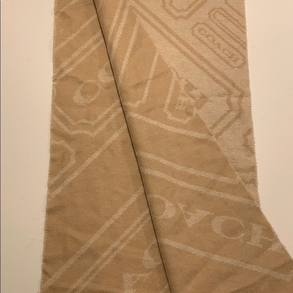 Coach Scarf- Wool/cashmere - Picture 4 of 4